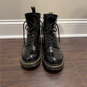 Dr. Martens Black Lace-Up Boots